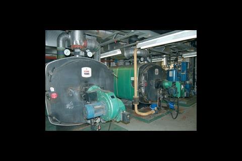 Heating and cooling to Ludgate House is supplied via a twin duct VAV system fed via four chillers and three gas-fired boilers